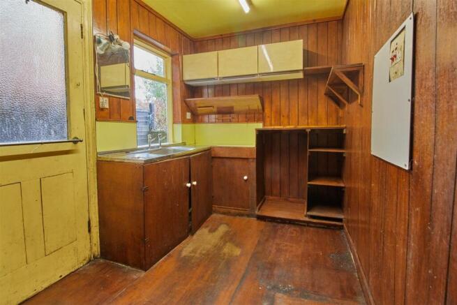 Kitchen to rear