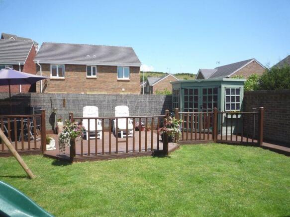 Rear garden
