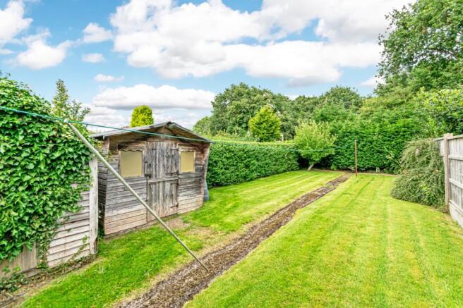 Rear garden