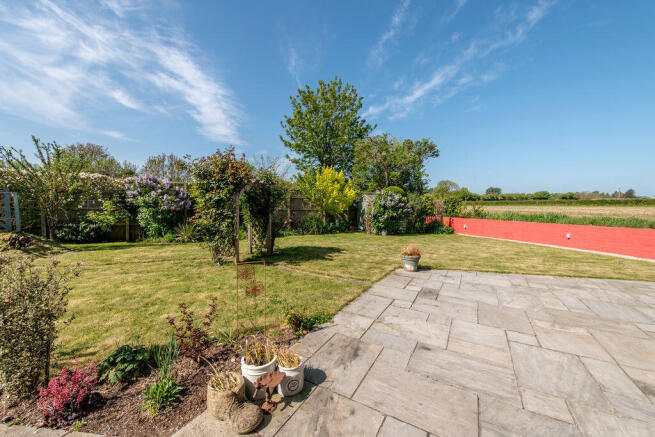 Rear garden