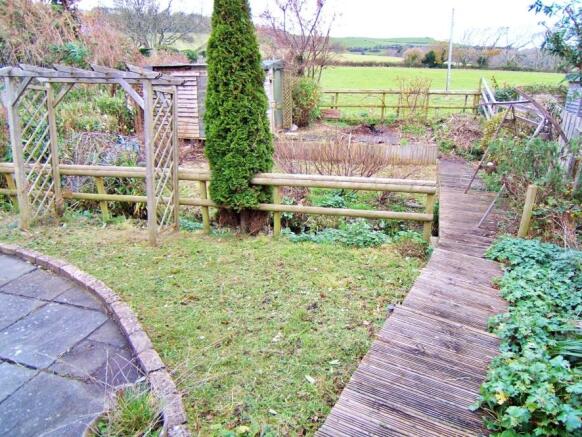 Rear garden