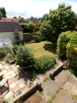 Overhead Rear Garden