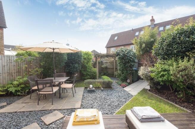 Rear garden