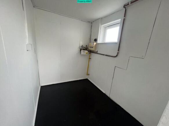 Front storage area