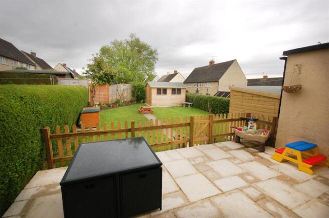 Rear garden