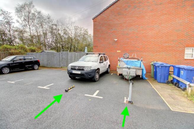 Two Allocated Parking Spaces