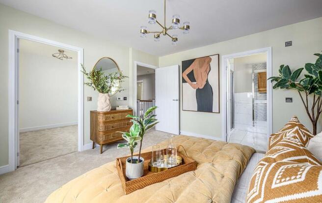 Bedroom 1 is a sanctuary with en suite & dressing room