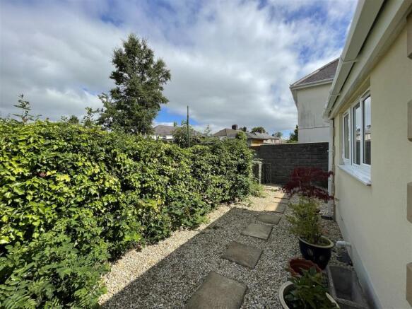 Another angle of rear garden
