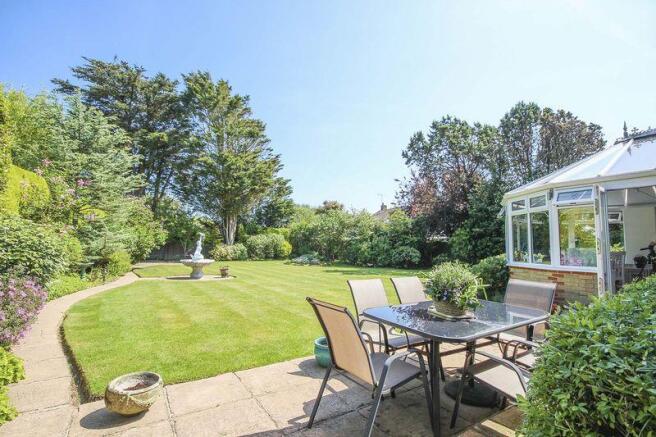 Rear garden