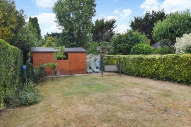 Rear garden