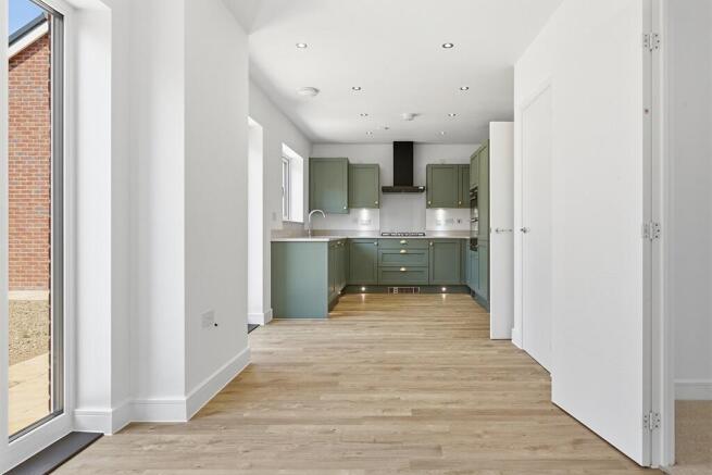 A bright and airy kitchen diner