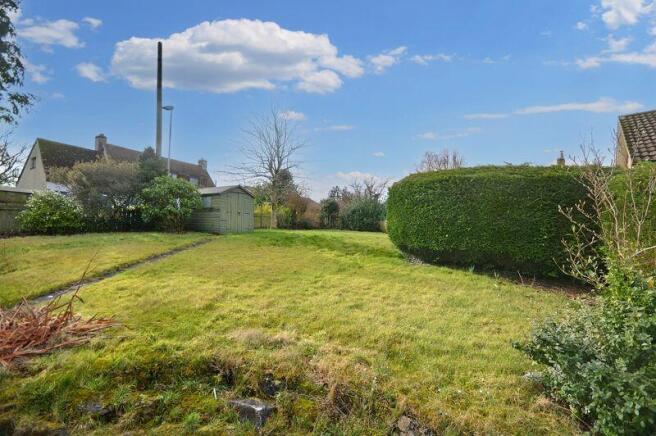 Rear garden