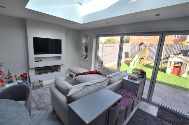 Open Plan Family Living Kitchen