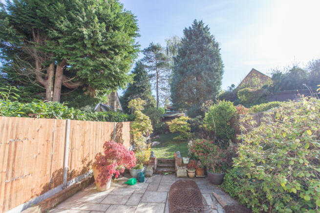 Rear garden