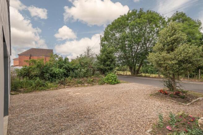Front driveway