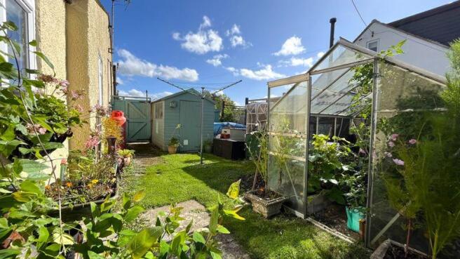 Side Garden & Greenhouse 