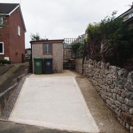 Rear Driveway and...