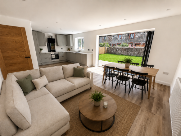 Kitchen/Living Room/Dining Room (*Virtually Staged