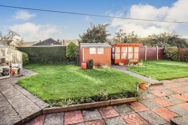 Rear garden