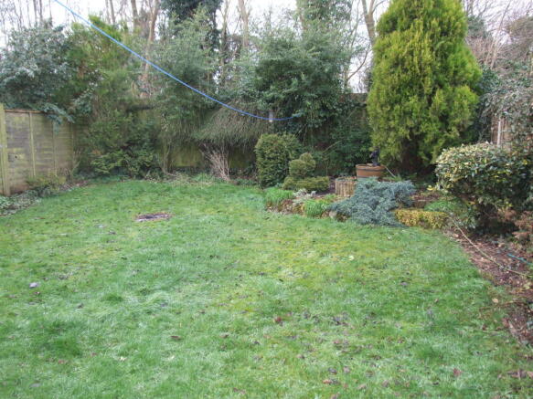 Rear garden