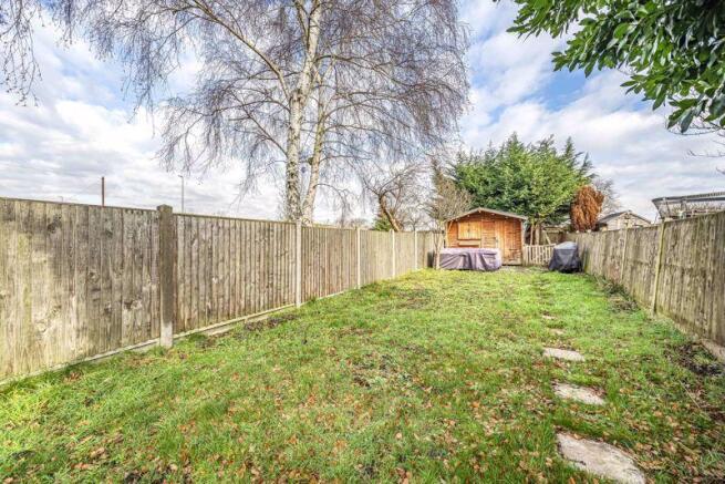 Rear garden
