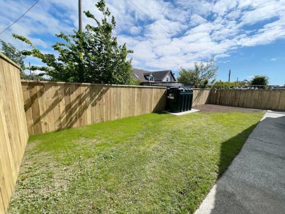 Rear garden