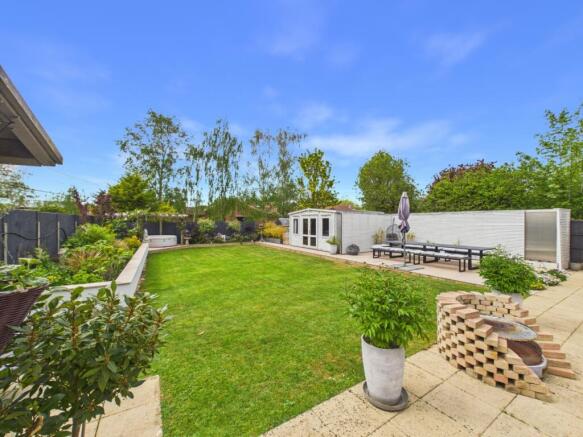 Rear garden