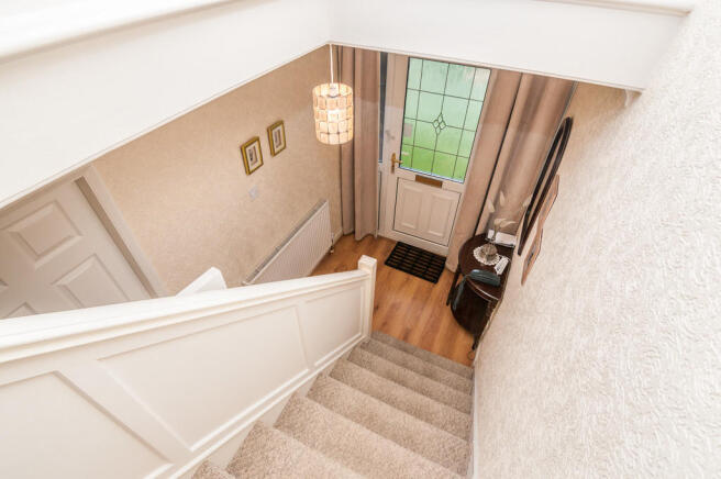 stairs and hall