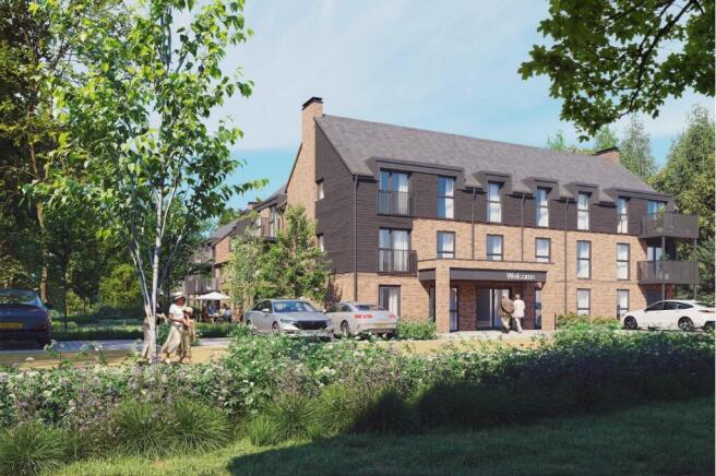 Front of the development - Artist's Impression