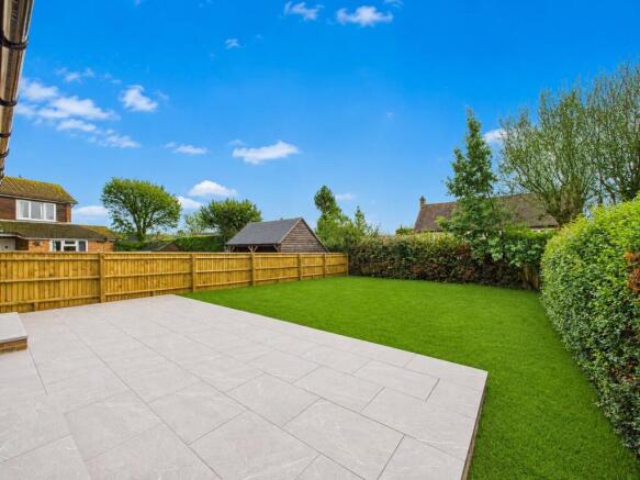 Grove House - Rear Garden - AI