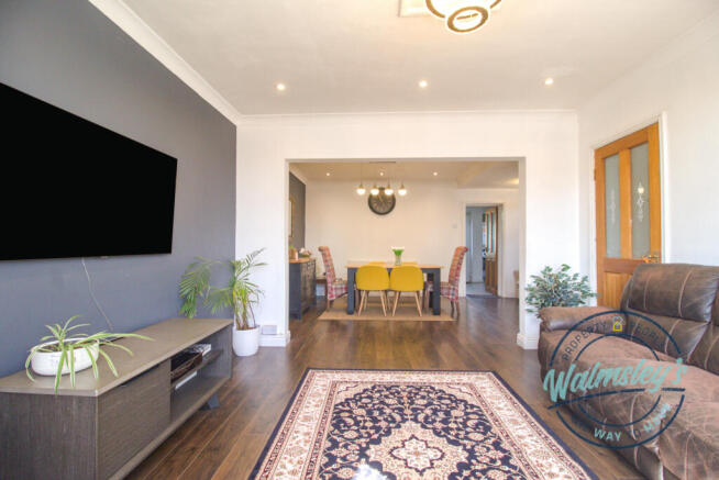 Dining room from sitting room