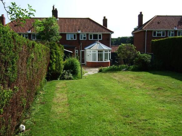 rear to house
