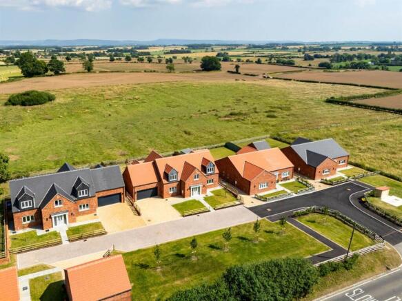 Eastfields Aerial from West