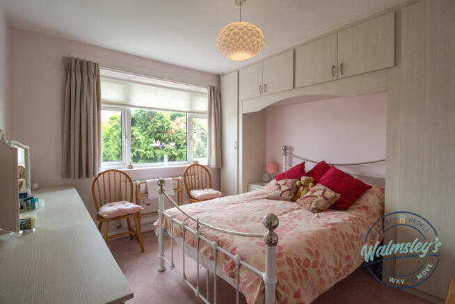 Rear double bedroom