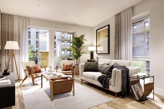 Large windows allow plenty of fresh air and natural light