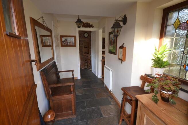 Entrance porch and h