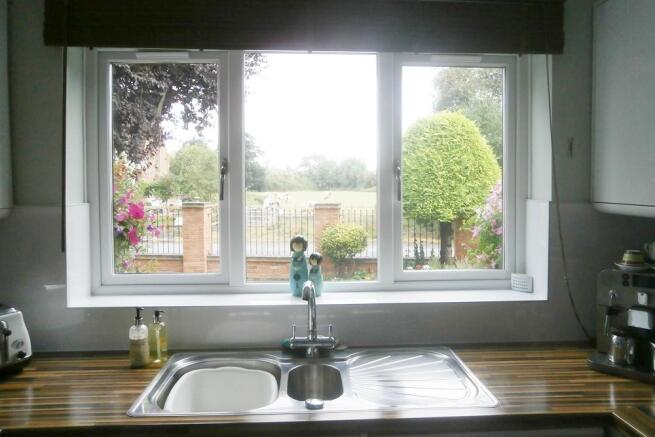 View from kitchen