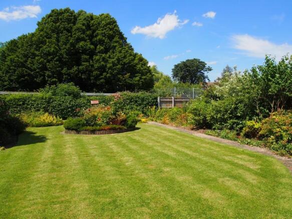 Rear garden