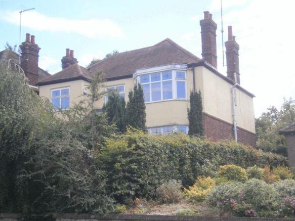 Front from road