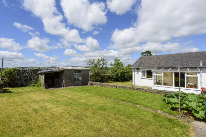 Rear garden and o...
