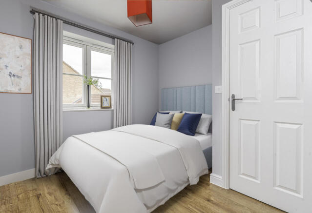 Forth Bedroom (virtually furnished) 