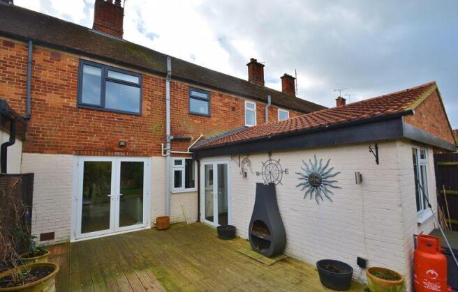 Rear of Property