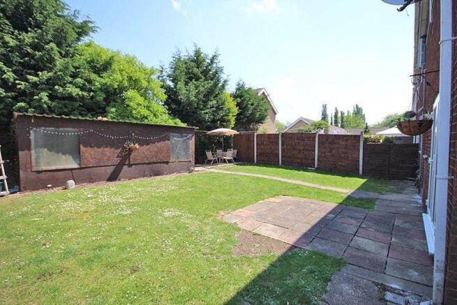 Rear garden