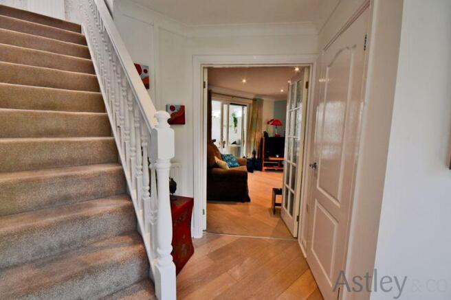 Hallway and St...