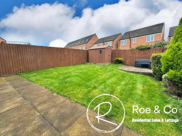 Rear garden