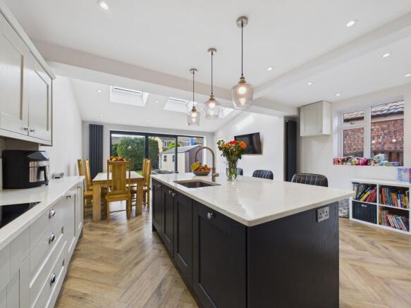 Kitchen/Dining/Living Room