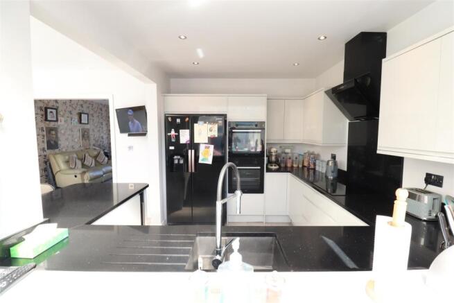 Open plan kitchen