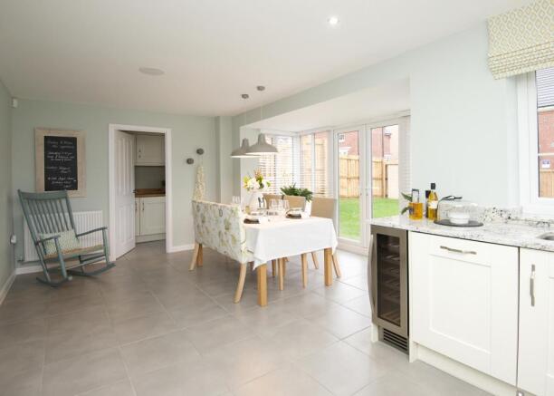 Family dining kitchen