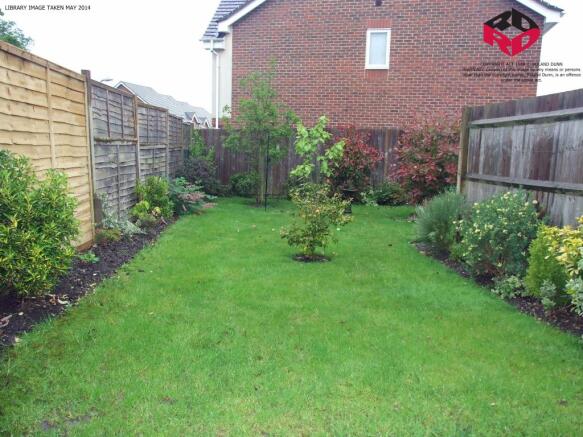 REAR GARDEN view b
