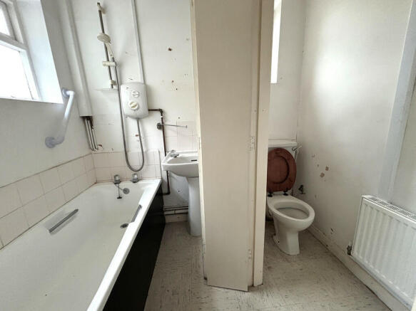 Bathroom with sep...